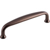 Top Knobs, Dakota, Charlotte, 4" Straight Pull, Oil Rubbed Bronze - alt view