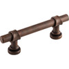 Top Knobs, Dakota, Bit, 3" Bar Pull, Patina Rouge - alt view