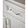 Top Knobs, Asbury, Charlotte, 6" Straight Pull, Brushed Satin Nickel - installed 1