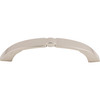 Top Knobs, Asbury, Lida, 3 3/4" (96mm) Curved Pull, Polished Nickel