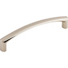 Top Knobs, Asbury, Griggs, 5 1/16" (128mm) Curved Pull, Polished Nickel - alt view