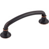 Top Knobs, Edwardian, Lund, 4" Curved Pull, Tuscan Bronze - alt view