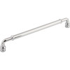 Top Knobs, Devon, Brixton, 8 13/16" (224mm) Straight Pull, Polished Chrome - alt view