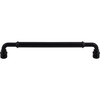 Top Knobs, Devon, Brixton, 7 9/16" (192mm) Straight Pull, Flat Black