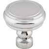 Top Knobs, Devon, Brixton, 1 1/4" Rim Design Round Knob, Polished Chrome