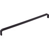 Top Knobs, Devon, Exeter, 12" (305mm) Wire Pull, Flat Black - alt view