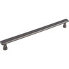 Top Knobs, Devon, Kingsbridge, 12" (305mm) Appliance Pull, Ash Gray - alt view