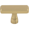 Top Knobs, Devon, Kingsbridge, 1 7/8" Rectangle Knob, Honey Bronze