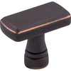 Top Knobs, Devon, Kingsbridge, 1 3/8" Rectangle Knob, Umbrio - alt view