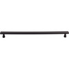 Top Knobs, Devon, Kingsbridge, 12" (305mm) Bar Pull, Flat Black