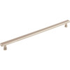 Top Knobs, Devon, Kingsbridge, 12" (305mm) Bar Pull, Polished Nickel - alt view