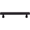 Top Knobs, Devon, Kingsbridge, 5 1/16" (128mm) Bar Pull, Flat Black