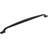 Top Knobs, Devon, Torbay, 12" (305mm) Straight Pull, Flat Black - alt view