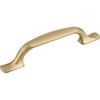 Top Knobs, Devon, Torbay, 3 3/4" (96mm) Straight Pull, Honey Bronze - alt view