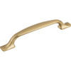 Top Knobs, Devon, Torbay, 5 1/16" (128mm) Straight Pull, Honey Bronze - alt view