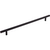 Top Knobs, Bar Pulls, Hopewell, 11 11/32" Bar Pull, Flat Black - alt view