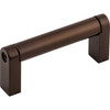 Top Knobs, Bar Pulls, Pennington, 3" Straight Pull, Oil Rubbed Bronze - alt view