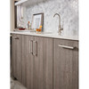 Top Knobs, Bar Pulls, Pennington, 6 5/16" (160mm) Straight Pull, Brushed Satin Nickel - installed