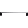 Top Knobs, Bar Pulls, Princetonian, 11 11/32" Straight Pull, Flat Black