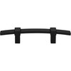 Atlas Homewares, Buckle Up, 3" Bar Pull, Matte Black