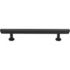 Atlas Homewares, Conga, 5 1/16" (128mm) Bar Pull, Matte Black