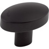 Top Knobs, Lynwood, Hillmont, 1 3/8" Round Knob, Flat Black - Alt View