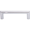 Top Knobs, Lynwood, Kinney, 3 3/4" (96mm) Square Ended Pull, Polished Chrome