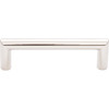 Top Knobs, Lynwood, Kinney, 3 3/4" (96mm) Square Ended Pull, Polished Nickel