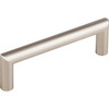 Top Knobs, Lynwood, Kinney, 3 3/4" (96mm) Square Ended Pull, Polished Nickel - Alt View