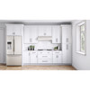 Top Knobs, Lynwood, Kinney, 6 5/16" (160mm) Square Ended Pull, Ash Gray - Installed 1