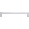 Top Knobs, Lynwood, Kinney, 6 5/16" (160mm) Square Ended Pull, Polished Chrome