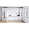 Top Knobs, Lynwood, Kinney, 8 13/16" (224mm) Square Ended Pull, Ash Gray - Installed 1
