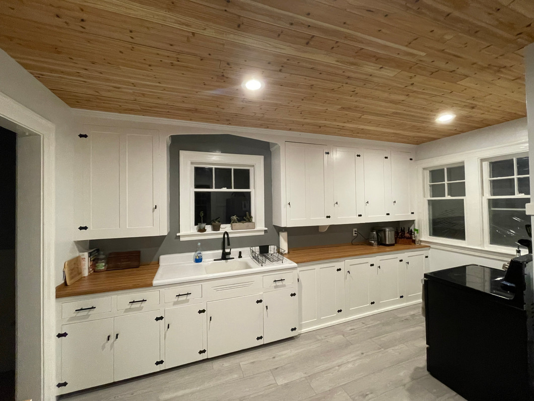 Customer Transformation: Andrew & Anna's modern farmhouse kitchen remodel