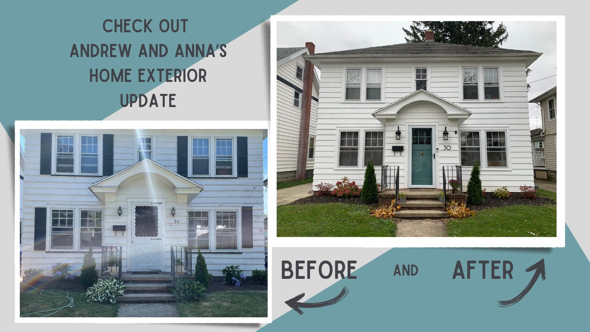 Customer Transformation: Andrew and Anna's home exterior modernization