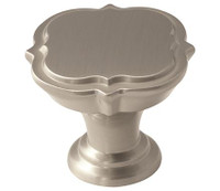 Amerock, Grace Revitalize, 1 3/8" (35mm) Diameter Knob, Satin Nickel Amerock, Grace Revitalize, 1 3/8" (35mm) Diameter Knob, Satin Nickel
