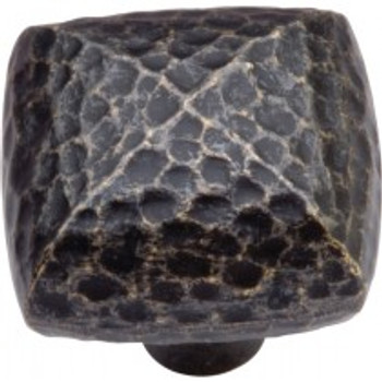 Belwith Hickory, Mountain Lodge, 1 1/4" Square Knob, Windover Antique