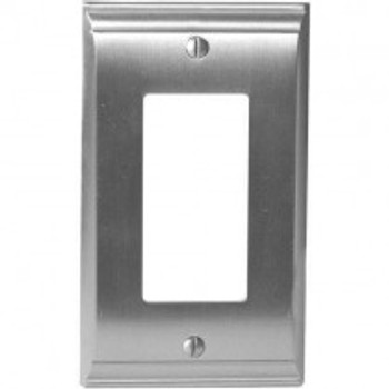 Amerock, Candler, 1 Rocker Wall Plate, Satin Nickel