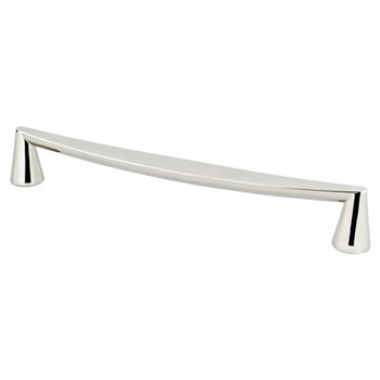 Berenson, Domestic Bliss, 8 13/16" (224mm) Pull, Polished Nickel