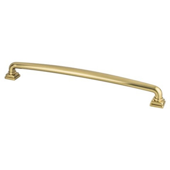 Berenson, Tailored Traditional, 12" (305mm) Appliance Pull, Modern Brushed Gold