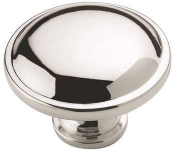 Amerock, Everyday Heritage, 1 1/4" Round Rim Ring Knob, Polished Chrome