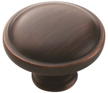 Amerock, Everyday Heritage, 1 1/4" Round Rim Ring Knob, Oil Rubbed Bronze