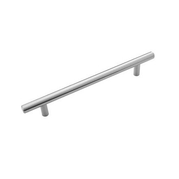 Belwith Hickory, Bar Pulls, 6 5/16" (160mm) Bar Pull, Stainless Steel