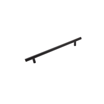 Belwith Hickory, Bar Pulls, 7 9/16" (192mm) Bar Pull, Matte Black