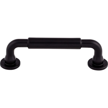 Top Knobs, Serene, Lily, 3 3/4" (96mm) Straight Pull, Black