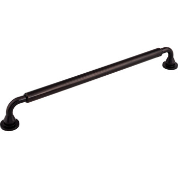 Top Knobs, Serene, Lily, 12" (305mm) Appliance Pull, Tuscan Bronze - alt view