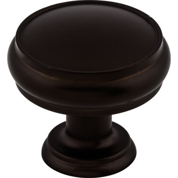 Top Knobs, Serene, Eden, 1 3/8" Round Knob, Oil Rubbed Bronze