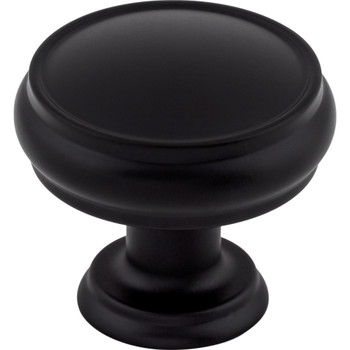 Top Knobs, Serene, Eden, 1 3/8" Round Knob, Black