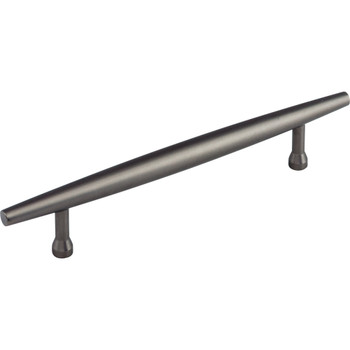 Top Knobs, Lynwood, Allendale, 5 1/16" (128mm) Bar Pull, Ash Gray - Angle View