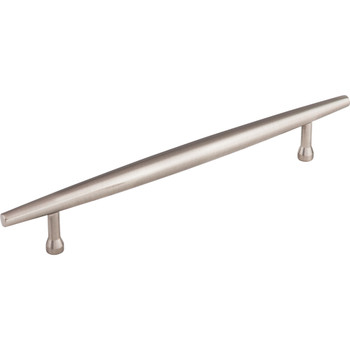Top Knobs, Lynwood, Allendale, 6 5/16" (160mm) Bar Pull, Brushed Satin Nickel - Angle View