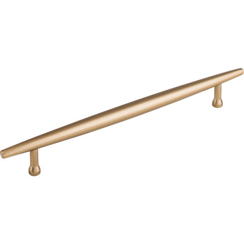 Top Knobs, Lynwood, Allendale, 7 9/16" (192mm) Bar Pull, Honey Bronze - Angle View